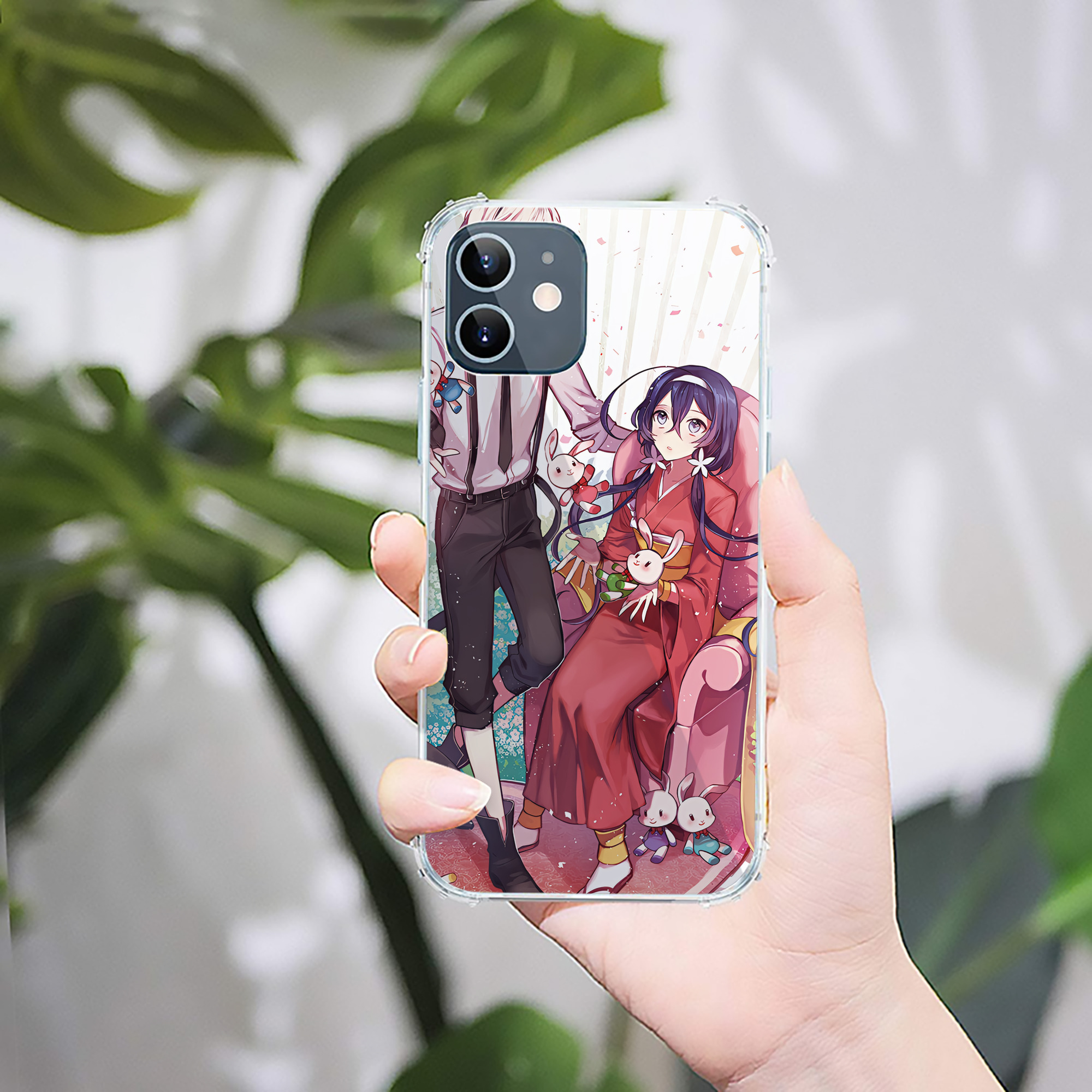 （画像用） 文豪ストレイドッグス Bungo Stray Dogs 【iPhone 12シリーズ対応】透明スマホケース（クリアソフトケース）